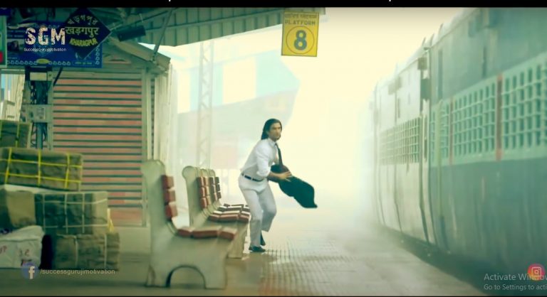 Waiting for my train